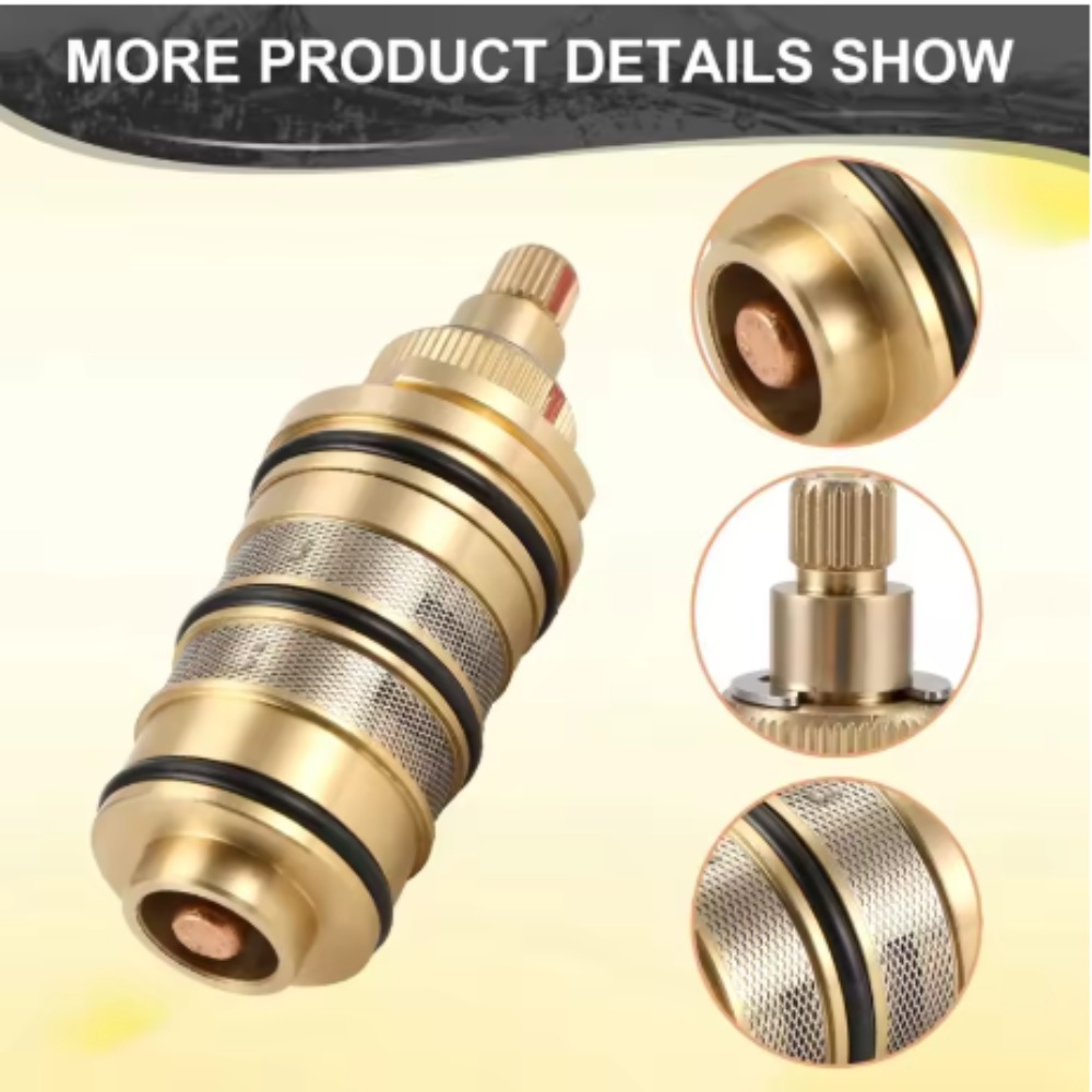 Brass Shower Thermostatic Cart - Shower Valve Cartridge のレビューと価格