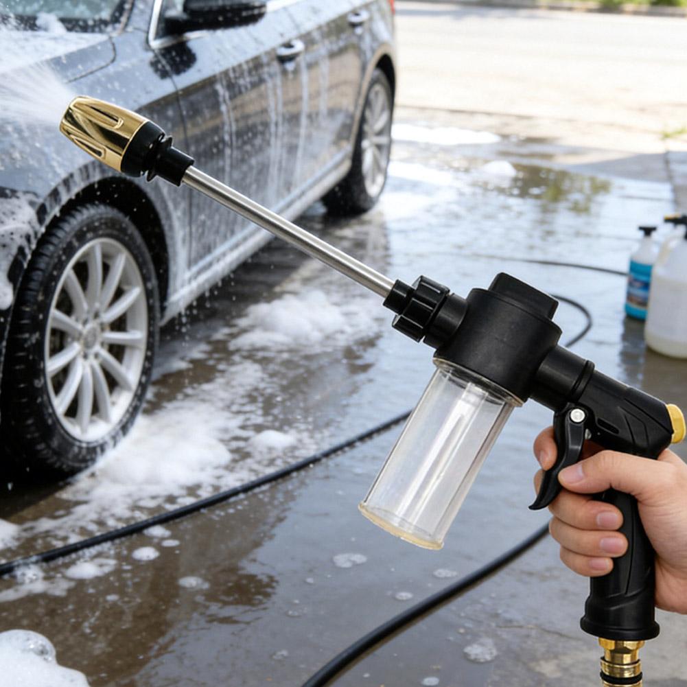 Long Pole Car Washing Tool Wat - Flexible Hose Braided のレビューと価格