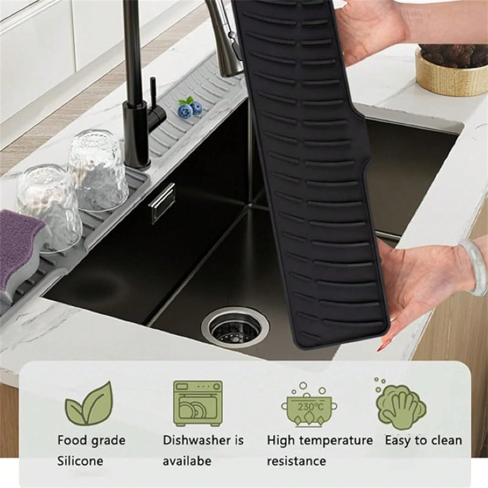 Kitchen Sink Splash Guard - Si - Silicone Tap Washer のレビューと価格
