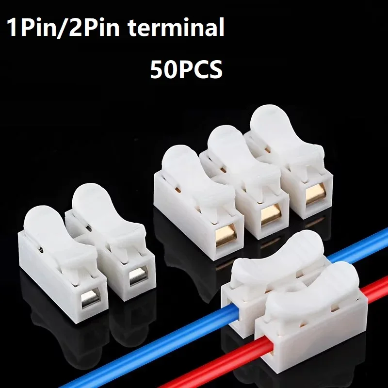 50pcs Push Quick Wire Cable CH - Push Fit Connector のレビューと価格