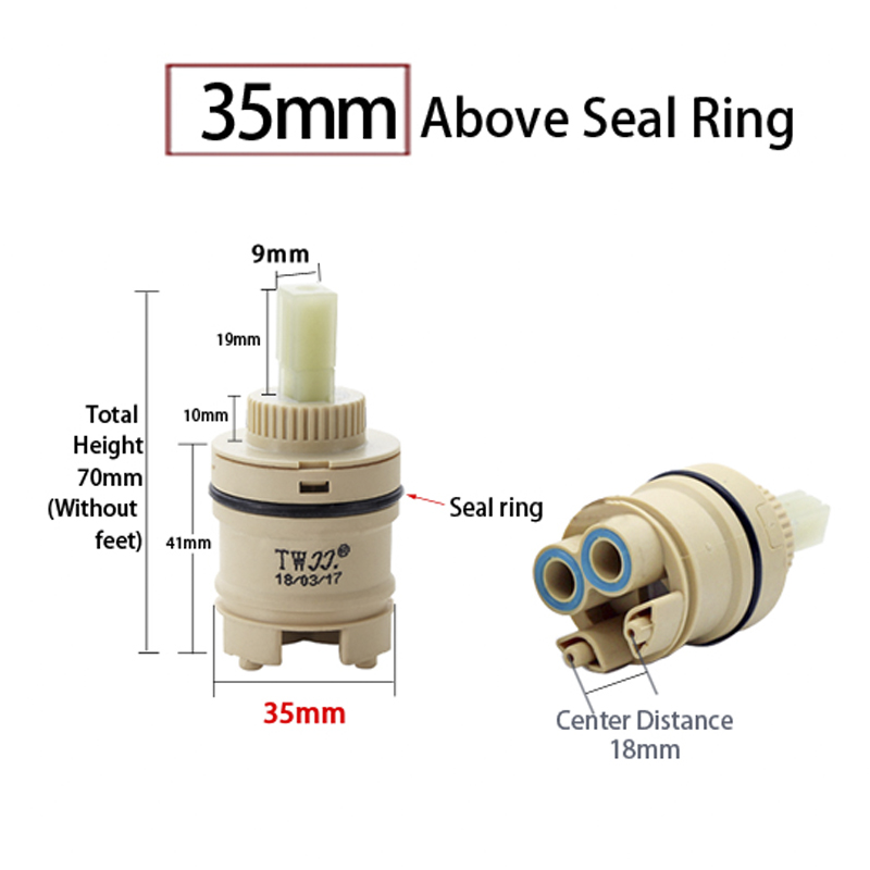 Tap Mixing High spool Valve 35 - Basin Mixer Cartridge のレビューと価格