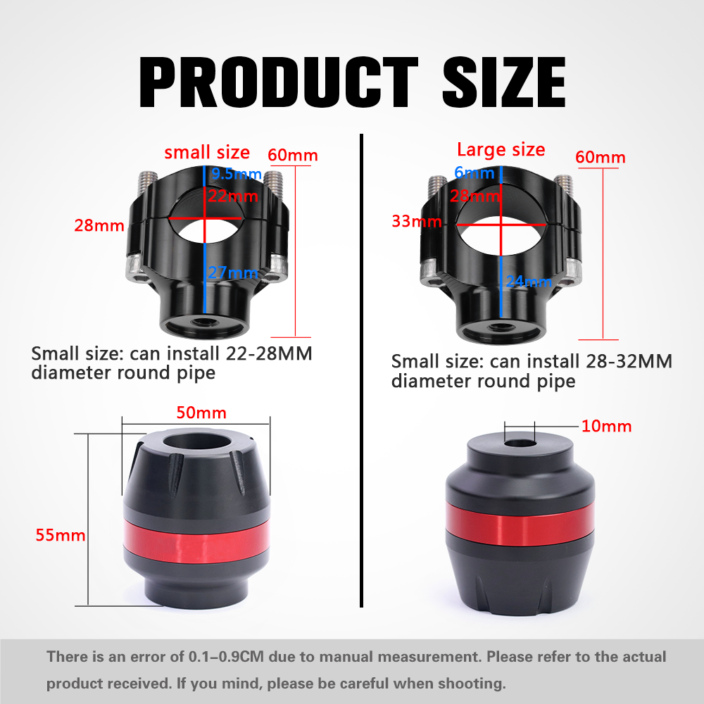 CNC Universal Motorcycle Acces - Plastic Pipe Clip のレビューと価格