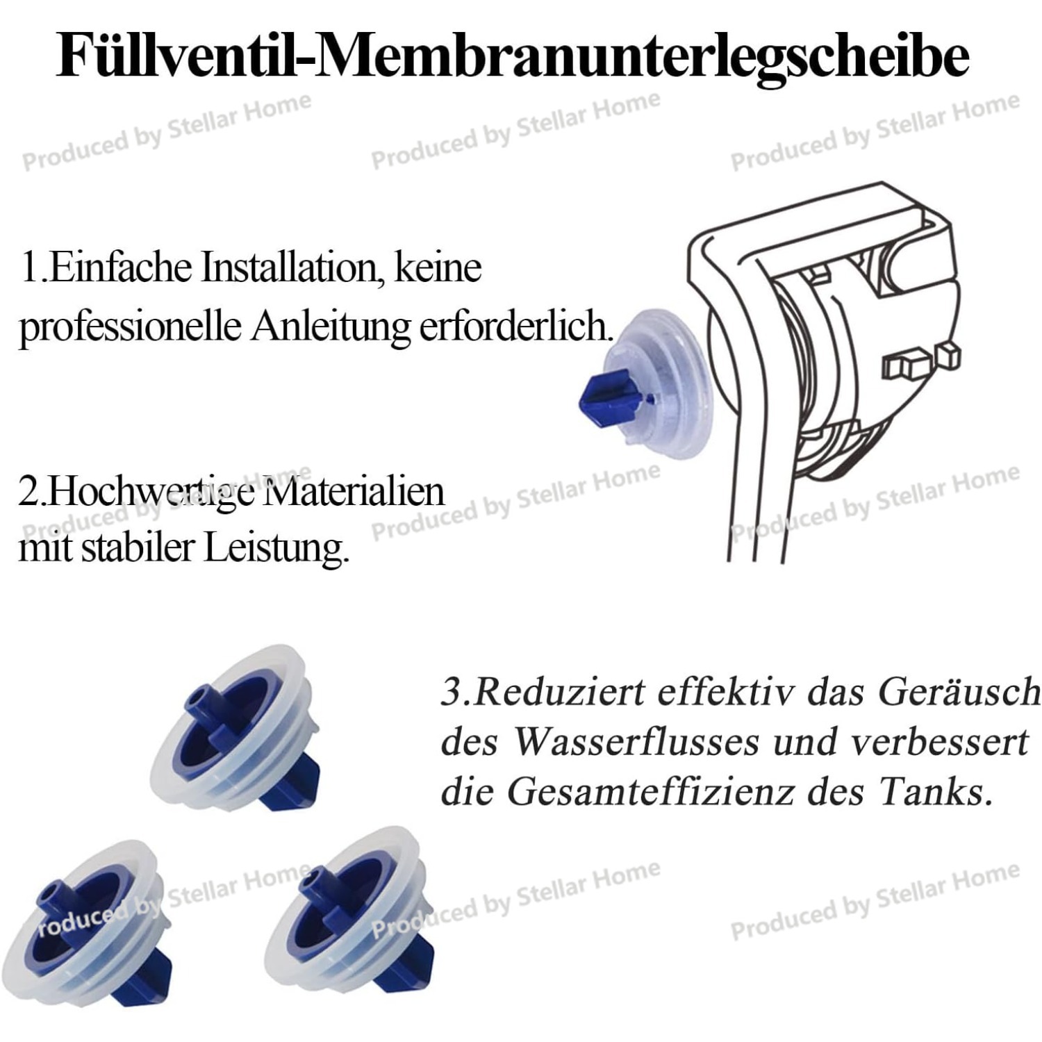 Toilet Fill Valve Diaphragm Re - Toilet Fill Valve のレビューと価格