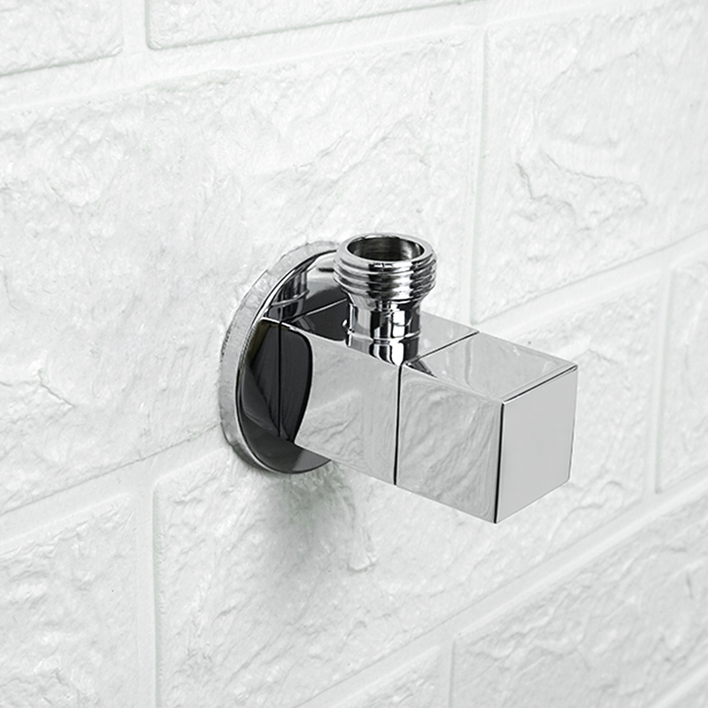 Brass Angle Valve Chrome Black - Toilet Fill Valve のレビューと価格