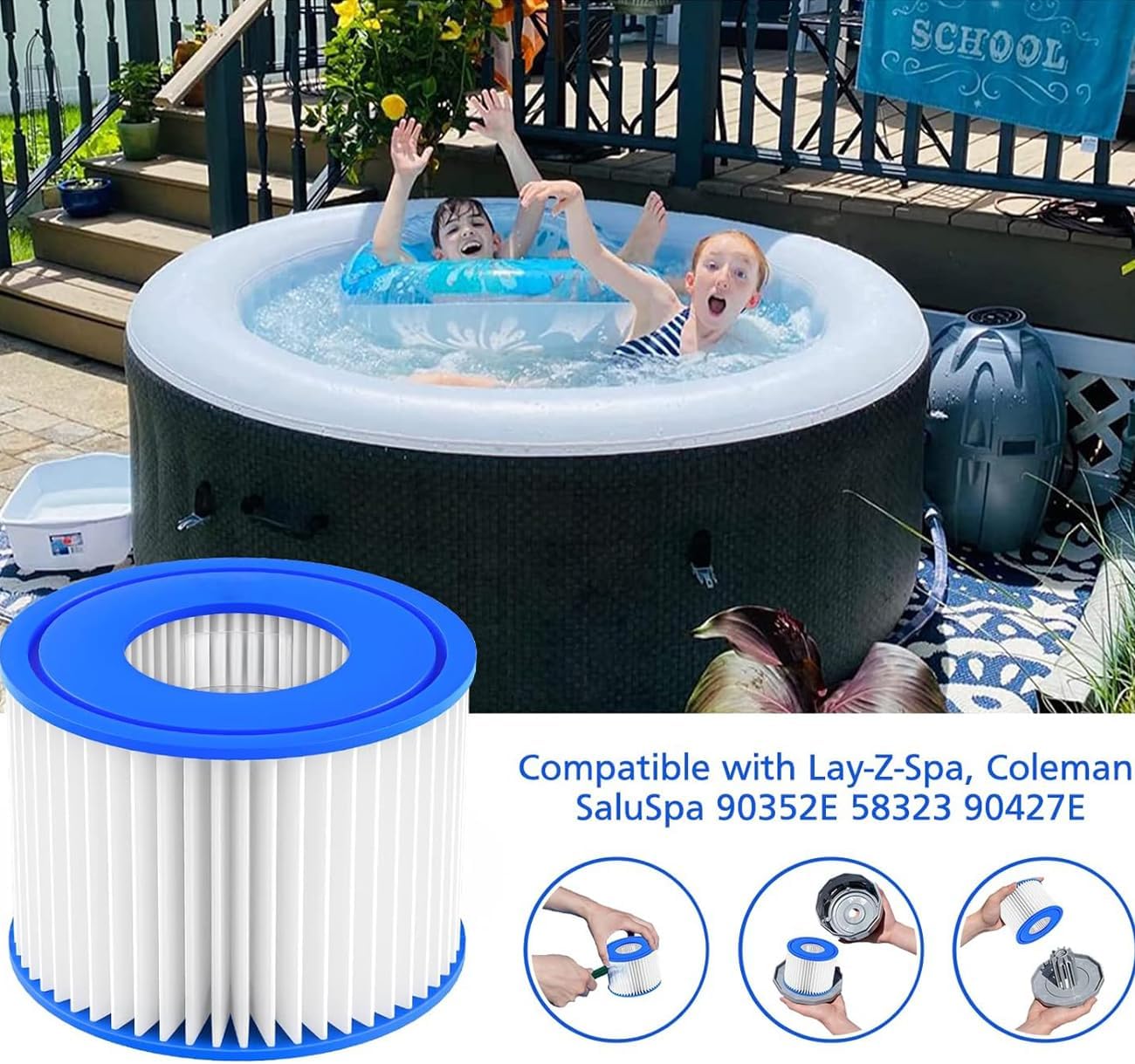 Hot Tub Filter for Bestway Fil - Basin Mixer Cartridge のレビューと価格